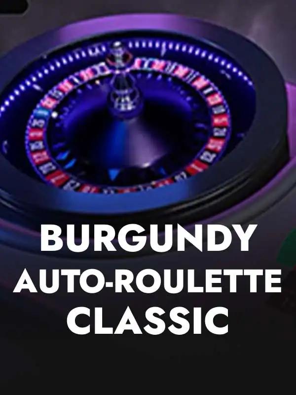 Live - Burgundy Auto-Roulette Classic