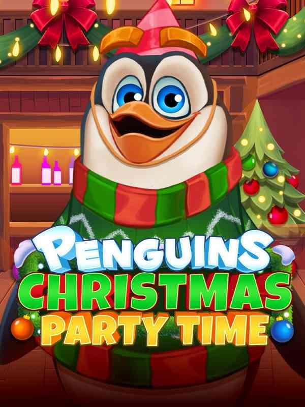 Penguins Christmas Party Time